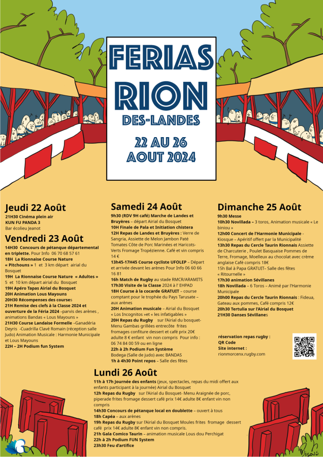 Rion des Landes en Fêtes