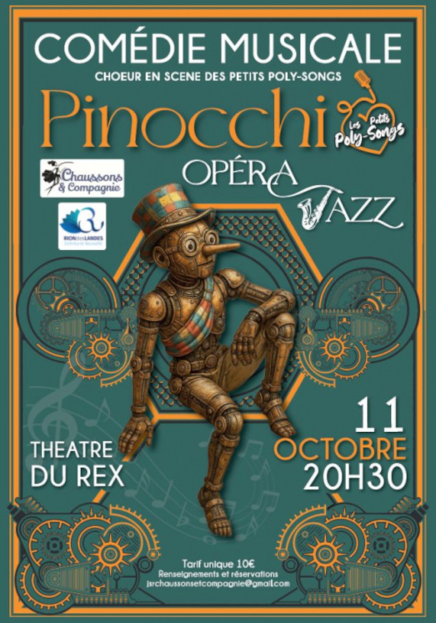 Comédie musicale : Pinocchio Opéra Jazz