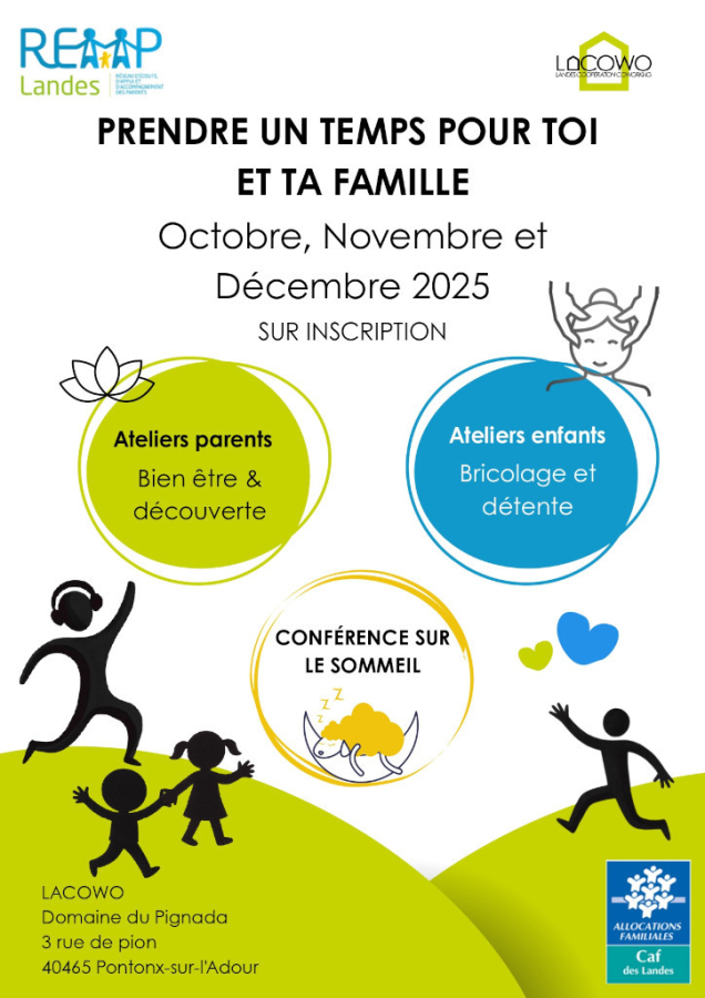 Prendre un temps pour toi et ta famille